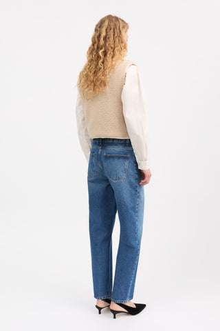Birley Vest, Ecru