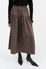 Load image into Gallery viewer, Lili Skirt, Green/Red Check
