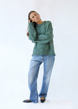 Load image into Gallery viewer, Braided Lambswool Crew, Kelly Twist
