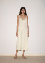 Load image into Gallery viewer, Double Seam Dress, Butter White
