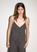 Load image into Gallery viewer, Seam Top, Black Stripe
