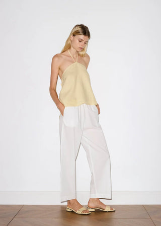 Ease Trouser, White