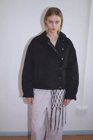 Lapel Jacket, Black