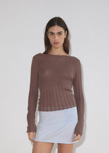 Load image into Gallery viewer, Open Work Longsleeve, Hazel
