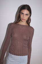 Load image into Gallery viewer, Open Work Longsleeve, Hazel

