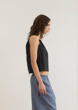 Load image into Gallery viewer, Double Layer Top, Black
