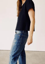 Load image into Gallery viewer, Boxy Tee, Black
