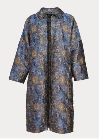 Escott Coat, Blue