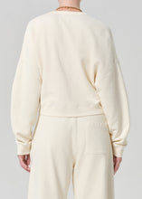 Load image into Gallery viewer, Rhomboid Henley, Cream
