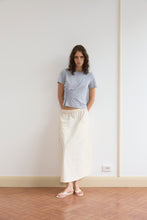 Load image into Gallery viewer, Loop Pocket Skirt, White
