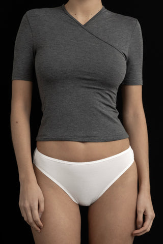 Recline French Sleeve, Charcoal