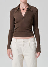 Load image into Gallery viewer, Shaea Polo, Cocoa
