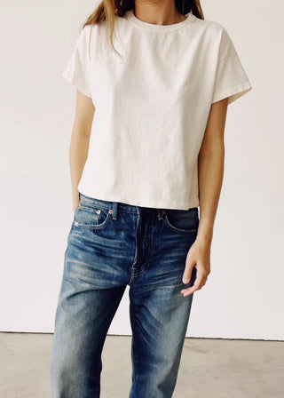 Boxy Tee, White