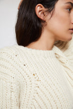 Load image into Gallery viewer, Hand Knitted Ombu Sweater, Ivory

