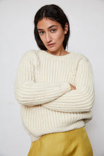 Load image into Gallery viewer, Hand Knitted Ombu Sweater, Ivory
