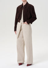 Load image into Gallery viewer, Nahla Cropped Suede Jacket, Root
