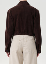 Load image into Gallery viewer, Nahla Cropped Suede Jacket, Root
