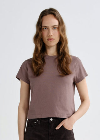 Adine Shrunken Tee, Mauvine