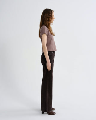 Adine Shrunken Tee, Mauvine