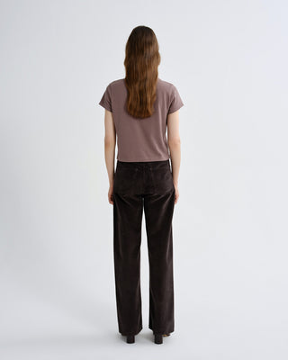 Adine Shrunken Tee, Mauvine