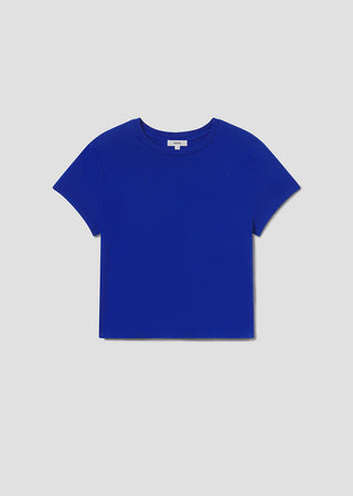 Adine Shrunken Tee, Cobalt