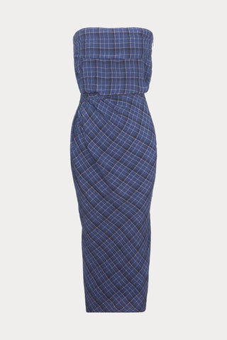 Akass Dress, Navy Multi