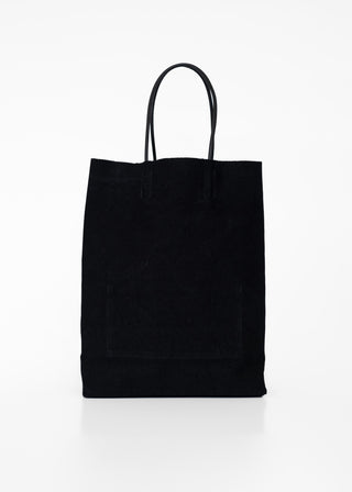 Paper Bag Tote, Black