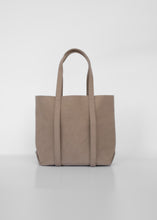 Load image into Gallery viewer, Washed Canvas 6 Pockets Tote Small, Taupe
