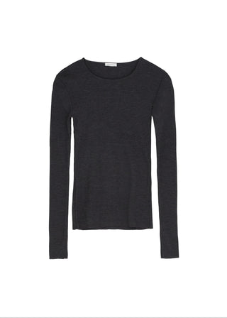 Amy Blouse, Dark Grey Melange