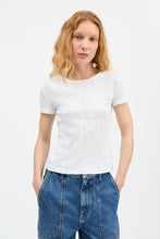 Load image into Gallery viewer, Anna Cap Sleeve Tee, Optic White
