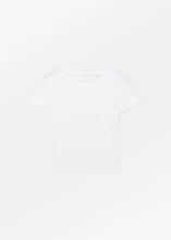 Load image into Gallery viewer, Anna Cap Sleeve Tee, Optic White
