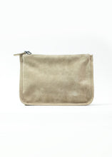 Load image into Gallery viewer, Medium Gia Pouch, Travertine Suede
