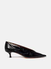 Load image into Gallery viewer, Babouche Kitten Heel, Black
