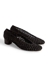 Load image into Gallery viewer, Knotted Ballet Pump, Chocolate
