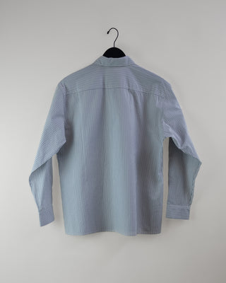 Nolan Shirt, Blue/White Yarn Dye Stripe
