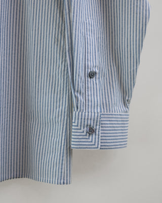Nolan Shirt, Blue/White Yarn Dye Stripe