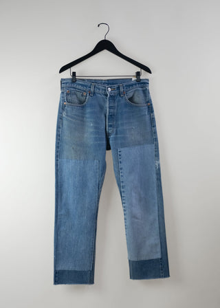 Vintage Patchwork Jean No. 2, Vintage Indigo
