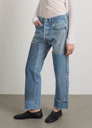 Vintage Patchwork Jean No. 2, Vintage Indigo