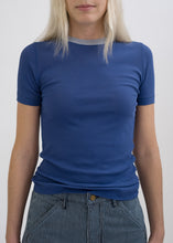 Load image into Gallery viewer, Ringer Tee, Bright Blue/Light Blue
