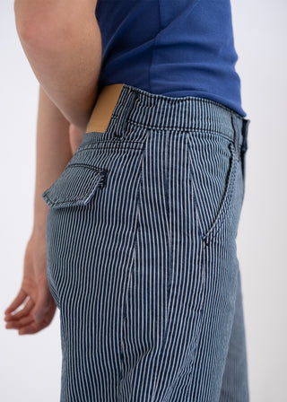 Lange Lasso, Indigo White Stripe