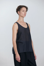 Load image into Gallery viewer, Loose Tank Top, Faded Black
