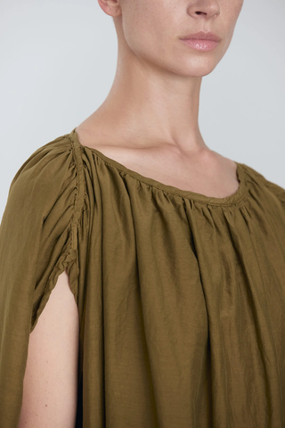 Mont Blanc Dress, Dark Olive