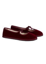 Load image into Gallery viewer, Brigitte Satin Velvet, Bordeaux
