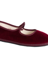 Load image into Gallery viewer, Brigitte Satin Velvet, Bordeaux
