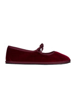 Load image into Gallery viewer, Brigitte Satin Velvet, Bordeaux
