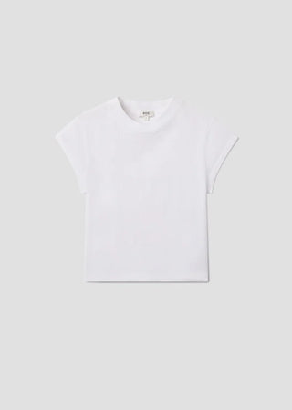 Bryce Cap Sleeve Tee, White