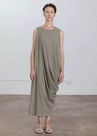 Greek Column Dress, Cement