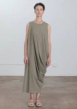 Load image into Gallery viewer, Greek Column Dress, Cement
