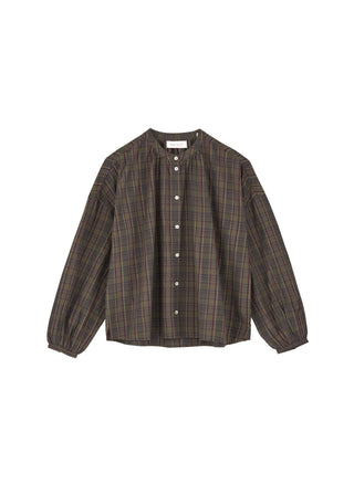 Cilla Shirt, Green/Red Check