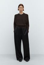 Load image into Gallery viewer, Satin Relaxed Pants, Black
